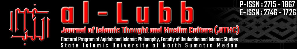 al-Lubb: Journal of Islamic Thought and Muslim Culture (JITMC)